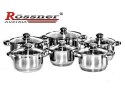 GARNKI STALOWE 12 EL. ROSSNER TW-207