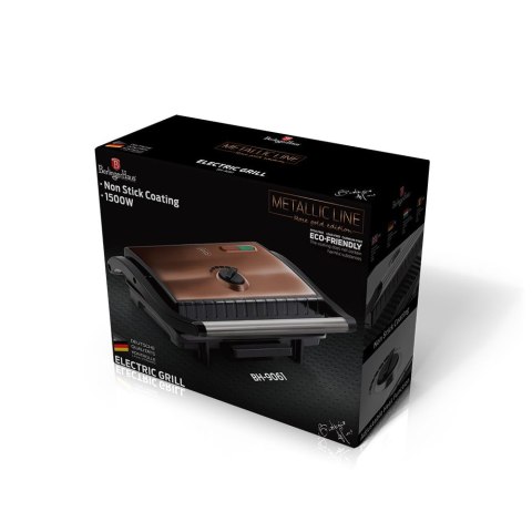 GRILL ELEKTRYCZNY 1500W BERLINGER HAUS ROSEGOLD BH-9061 GRILL ELEKTRYCZNY 1500W BERLINGER HAUS ROSEGOLD BH-9061