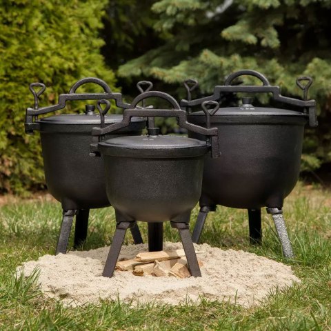 KOCIOŁEK ŻELIWNY MYŚLIWSKI 16L KiNGHOFF KH-2234 KOCIOŁEK ŻELIWNY MYŚLIWSKI 16L KiNGHOFF KH-2234
