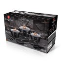 KOMPLET GARNKÓW GRANITOWYCH 14-ele BERLINGER HAUS BLACK ROSE BH-7187