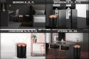 KOSZ NA ŚMIECI 12L STAL NIERDZ. BERLINGER HAUS BLACK ROSE BH-1732