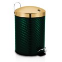 KOSZ NA ŚMIECI 12L STAL NIERDZ. BERLINGER HAUS EMERALD BH-6440