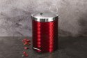 KOSZ NA ŚMIECI 12L STAL NIERDZ. BERLINGER HAUS METALLIC LINE BURGUNDY BH-6423
