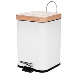 KOSZ NA ŚMIECI 16x16CM 3L BIAŁY BRUNBESTE BB-1132