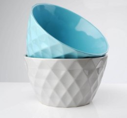 MISKA CERAMICZNA 15.5cm 700ml DIAMOND GREY MONDEX HTPR2173
