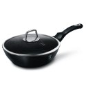 PATELNIA GŁĘBOKA GRANITOWA 24CM BERLINGER HAUS BLACK SILVER BH-1853