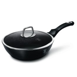 PATELNIA GŁĘBOKA GRANITOWA 24CM BERLINGER HAUS BLACK SILVER BH-1853