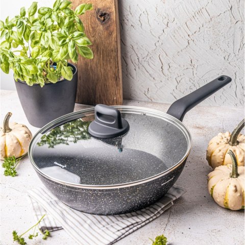 PATELNIA GŁĘBOKA Z POWŁOKĄ MARMUROWĄ 28CM KLAUSBERG KB-7667 PATELNIA GŁĘBOKA Z POWŁOKĄ MARMUROWĄ 28CM KLAUSBERG KB-7667