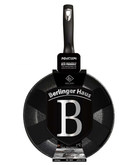 PATELNIA GRANITOWA 20CM BERLINGER HAUS BLACK SILVER BH-1843 PATELNIA GRANITOWA 20CM BERLINGER HAUS BLACK SILVER BH-1843