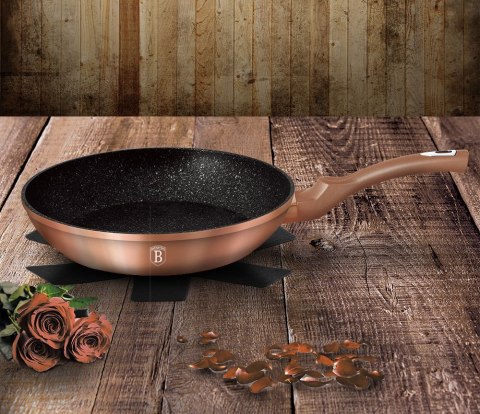 PATELNIA GRANITOWA 24CM BERLINGER HAUS METALLIC ROSE GOLD LINE BH-1509-N PATELNIA GRANITOWA 24CM BERLINGER HAUS METALLIC ROSE GOLD LINE BH-1509-N