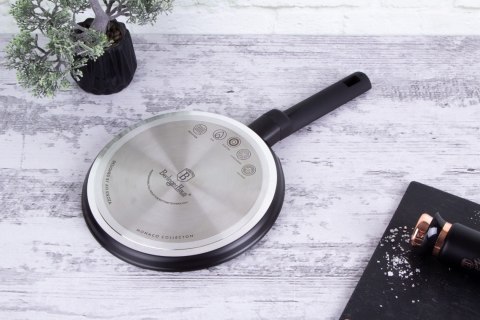 PATELNIA NALEŚNIKOWA Z POWŁOKĄ TYTANOWĄ 25CM BERLINGER HAUS MONACO BH-7094 PATELNIA NALEŚNIKOWA Z POWŁOKĄ TYTANOWĄ 25CM BERLINGER HAUS MONACO BH-7094