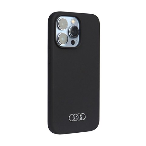 Audi Silicone Case - Etui iPhone 13 Pro (Czarny) Audi Silicone Case - Etui iPhone 13 Pro (Czarny)