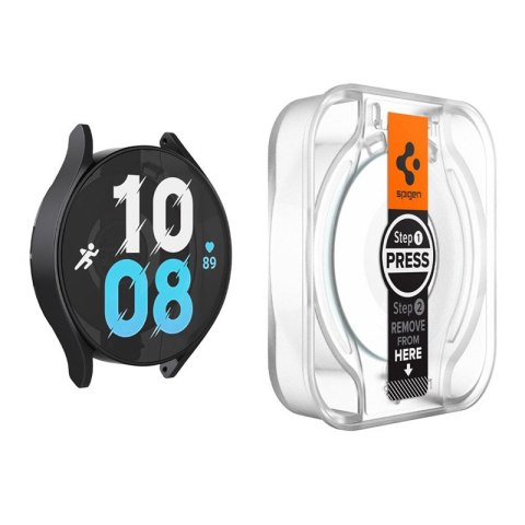 Spigen GLAS.TR EZ FIT 2-Pack - Szkło hartowane do Samsung Galaxy Watch 6 40 mm (2 szt) Spigen GLAS.TR EZ FIT 2-Pack - Szkło hartowane do Samsung Galaxy Watch 6 40 mm (2 szt)