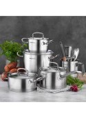 RONDEL STAL.NIERDZ. 18/10 16x7.5cm 1.5L KORKMAZ PROLINE GASTRO A2700