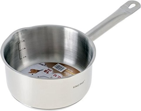 RONDEL STALOWY 1.5L 16CM PODWÓJNA WYLEWKA KiNGHOFF KH-1125 RONDEL STALOWY 1.5L 16CM PODWÓJNA WYLEWKA KiNGHOFF KH-1125