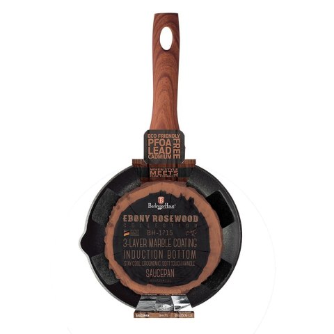 RONDEL Z POWŁOKĄ GRANITOWĄ 16cm 1.2L BERLINGER HAUS EBONY ROSEWOOD BH-1715 RONDEL Z POWŁOKĄ GRANITOWĄ 16cm 1.2L BERLINGER HAUS EBONY ROSEWOOD BH-1715
