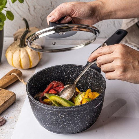 RONDEL Z POWŁOKĄ MARMUROWĄ 16CM 1.3L KLAUSBERG KB-7669 RONDEL Z POWŁOKĄ MARMUROWĄ 16CM 1.3L KLAUSBERG KB-7669