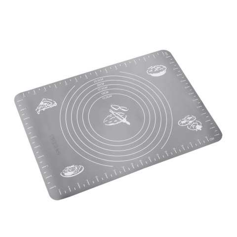 STOLNICA SILIKONOWA 40x28cm MATA KUCHENNA SZARA TADAR SILICO TD-0854 STOLNICA SILIKONOWA 40x28cm MATA KUCHENNA SZARA TADAR SILICO TD-0854