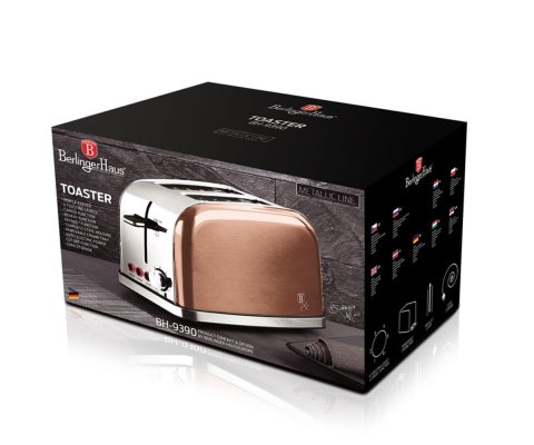 TOSTER OPIEKACZ BERLINGER HAUS ROSEGOLD BH-9390 TOSTER OPIEKACZ BERLINGER HAUS ROSEGOLD BH-9390