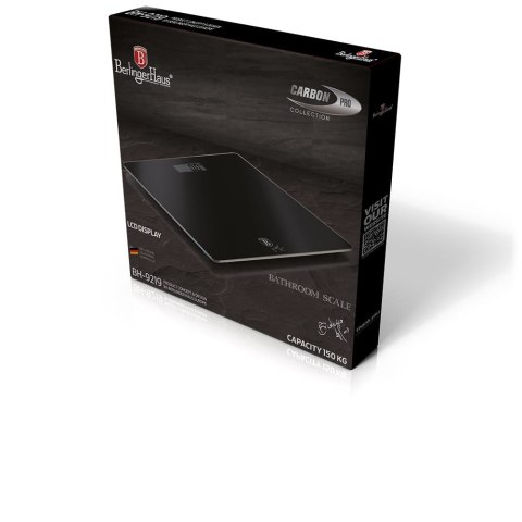 WAGA ŁAZIENKOWA BERLINGER HAUS CARBON PRO BH-9219 WAGA ŁAZIENKOWA BERLINGER HAUS CARBON PRO BH-9219
