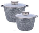 ZESTAW 2 GARNKÓW MARMUROWYCH 10L + 14L ZILNER GREY ZL-8547