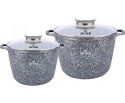 ZESTAW 2 GARNKÓW MARMUROWYCH 10L + 14L ZILNER GREY ZL-8547