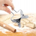 ZESTAW 3 EL. WYKRAWACZ i FOREMKA DO PIEROGÓW 10CM BRUNBESTE BB-3099