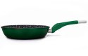 ZESTAW 3 PATELNI 20 24 28CM MARMUROWO-CERAMICZNE ZILNER STONETEC EMERALD ZL-2028G