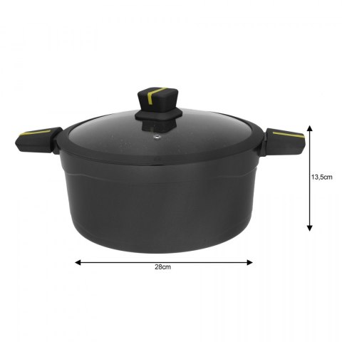 ZESTAW GARNKÓW GRANITOWYCH 12 ELE. KLAUSBERG DOLCE GREY KB-7358 ZESTAW GARNKÓW GRANITOWYCH 12 ELE. KLAUSBERG DOLCE GREY KB-7358