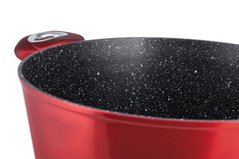 ZESTAW GARNKÓW Z POWŁOKĄ GRANITOWĄ 15 EL. ZILNER CHERRY RED ZL-8516 ZESTAW GARNKÓW Z POWŁOKĄ GRANITOWĄ 15 EL. ZILNER CHERRY RED ZL-8516