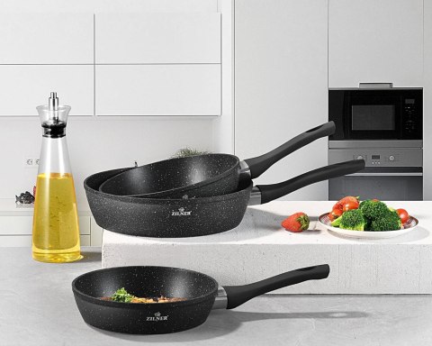 ZESTAW PATELNI GŁĘBOKICH MARMUROWYCH 14 / 16 / 18CM ZILNER ZL-7719 ZESTAW PATELNI GŁĘBOKICH MARMUROWYCH 14 / 16 / 18CM ZILNER ZL-7719