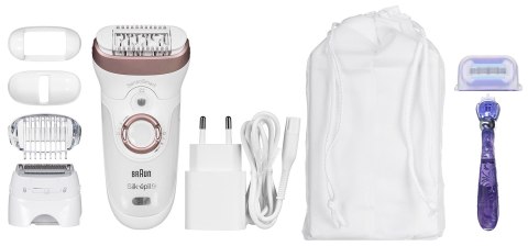 Depilator z pęsetami Braun Silk-epil SensoSmart 9-870 (kolor biały) Depilator z pęsetami Braun Silk-epil SensoSmart 9-870 (kolor biały)