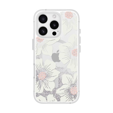 Kate Spade New York Liquid Glitter MagSafe - Etui iPhone 16 Pro (Hollyhock) Kate Spade New York Liquid Glitter MagSafe - Etui iPhone 16 Pro (Hollyhock)