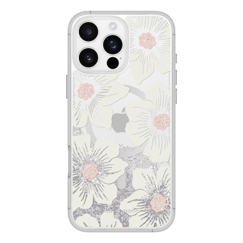 Kate Spade New York Liquid Glitter MagSafe - Etui iPhone 16 Pro Max (Hollyhock) Kate Spade New York Liquid Glitter MagSafe - Etui iPhone 16 Pro Max (Hollyhock)