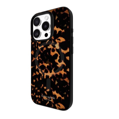 Kate Spade New York Protective MagSafe - Etui iPhone 16 Pro (Tortoise) Kate Spade New York Protective MagSafe - Etui iPhone 16 Pro (Tortoise)