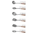 ZESTAW PRZYBORÓW KUCHENNYCH 7 EL. NYLON ZILNER ZL-5130-BR
