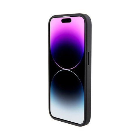 Ferrari Perforated Waves Metal Logo - Etui iPhone 15 Pro (czarny) Ferrari Perforated Waves Metal Logo - Etui iPhone 15 Pro (czarny)