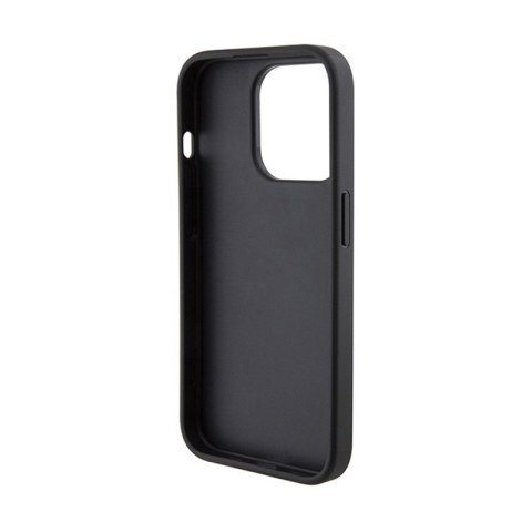 Ferrari Perforated Waves Metal Logo - Etui iPhone 15 Pro (czarny) Ferrari Perforated Waves Metal Logo - Etui iPhone 15 Pro (czarny)