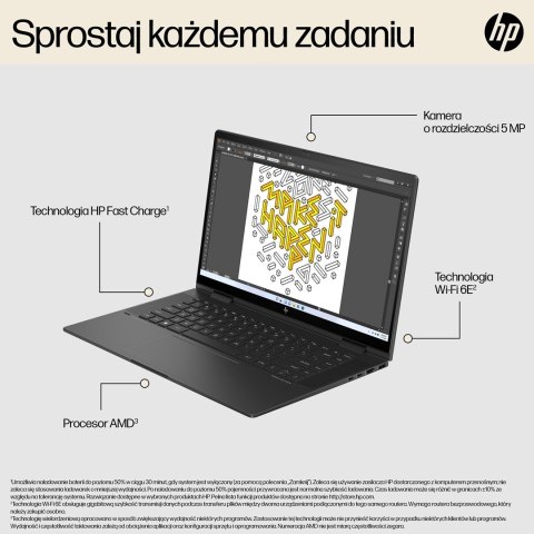 HP ENVY x360 15-fh0006nw Ryzen 5 7530U 15.6"FHD Touch IPS 250nits 16GB LPDDR4 SSD512 Radeon Integrated Graphics No ODD Win11 2Y HP ENVY x360 15-fh0006nw Ryzen 5 7530U 15.6"FHD Touch IPS 250nits 16GB LPDDR4 SSD512 Radeon Integrated Graphics No ODD Win11 2Y