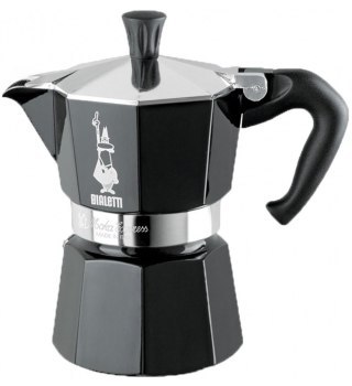 Akcesoria - Bialetti Moka Express 1TZ (50 ml) Czarna