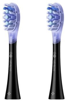 Końcówki do szczoteczek - Oclean Ultra White 2 szt. czarny