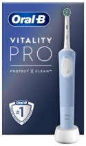 Szczoteczki - Oral-B Vitality Pro Protect X Clean Vapor Blue błękitny