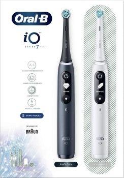 Szczoteczki - Oral-B iO Series 7 Duo Black White