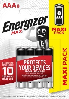 BATERIE ENERGIZER MAX AAA LR03 /8 ECO BATERIE ENERGIZER MAX AAA LR03 /8 ECO