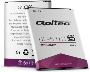 Qoltec Bateria do LG BL-53YH | G3 | 3000mAh Qoltec Bateria do LG BL-53YH | G3 | 3000mAh