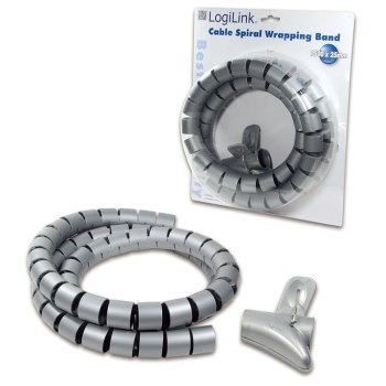 LogiLink KAB0014 spiralny srebrny LogiLink KAB0014 spiralny srebrny