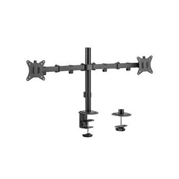 Uchwyt - GEMBIRD BIURKOWE REGULOWANE RAMIĘ/UCHWYT NA 2 MONITORY 17-32 100X100MM DO 9KG Uchwyt - GEMBIRD BIURKOWE REGULOWANE RAMIĘ/UCHWYT NA 2 MONITORY 17-32 100X100MM DO 9KG