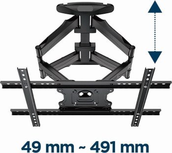 Uchwyt - Gembird 32"-75", 45 kg obrót i pochylenie Uchwyt - Gembird 32"-75", 45 kg obrót i pochylenie