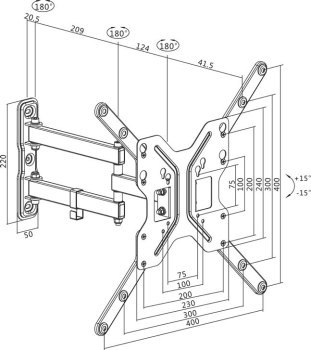 Uchwyt - Logilink BP0016 Uchwyt - Logilink BP0016