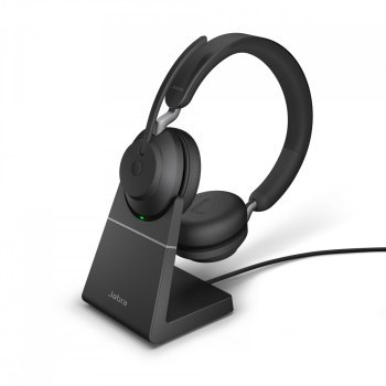 Zestaw słuchawkowy Jabra Evolve 2 65 MS Stereo StAndroid Black - (26599-999-989) Zestaw słuchawkowy Jabra Evolve 2 65 MS Stereo StAndroid Black - (26599-999-989)